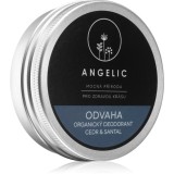 Angelic Organic deodorant &quot;Courage&quot; Cedar &amp; Santal deodorant crema calitate BIO 50 ml
