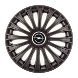 Set 4 Capace Roti, potrivite jantelor de R14, pentru Opel, model dino Negru