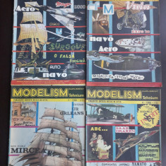 Lot 4 Reviste Modelism an 1986 , nr. 1,2,3,4 / C rev P2