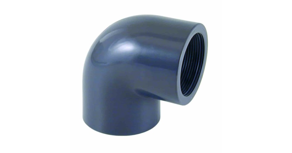 Cot PVC-U 90 Grade cu Fiting PVC-U și Mufă IG 25mm x 3/4 PN10 | Okazii.ro