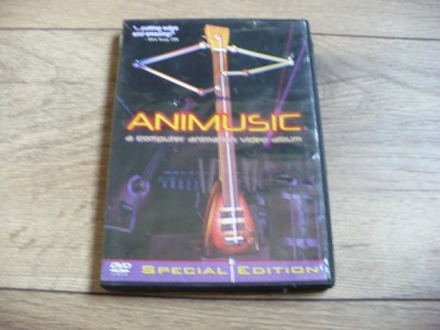 DVD Animusic, a computer animation video album video foto
