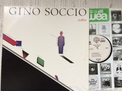 gino soccio outline 1979 album disc vinyl lp muzica disco electronic pop funk warner bros records foto