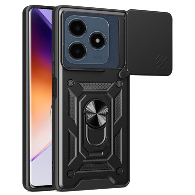 Husa Realme C63 protectie camera Techsuit CamShield Series, negru foto