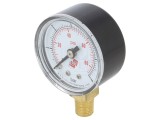 Manometru Pneumatic 6 Bar, 40 mm, Clasa 2.5, Conexiune Spate, Filet G1/8, Plastic