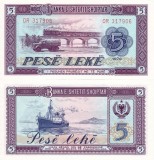 ALBANIA 5 leke 1976 UNC!!!