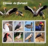 BURUNDI 2023 FAUNA PASARI, Nestampilat