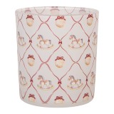 Cumpara ieftin Suport lumanare Craciun sticla multicolora &Oslash; 7x8 cm