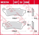 Cumpara ieftin Set placute frana TRW MCB704SRM - Honda NSS 250 Jazz - VFR 800 - XL 1100 Varadero - GL 1800 Gold Wing - Kawasaki Ninja 650