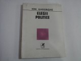 ELEGII POLITICE - Ion GHEORGHE