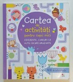 CARTEA DE ACTIVITATI PENTRU COPII MICI - LABIRINTURI , CAREURI , SI ALTE JOCURI AMUZANTE de JAMES MACLAINE si LUCY BOWMAN , ilustratii de ERICA HARR