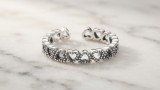Cumpara ieftin Inel din Argint 925 Endless Love Beaded Hearts , Delicatete E i Versatilitate