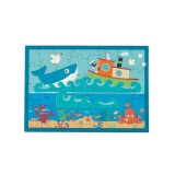 Puzzle 3D, Scratch, 2 In 1, Ocean, 30 Piese