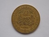25 FRANCS 2006 STATELE AFRICANE CENTRALE