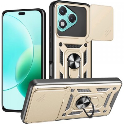 Husa pentru Honor 400 Lite, Techsuit, CamShield, Aurie foto