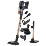 Aspirator vertical Electrolux Ultimate 800, autonomie max 60 min, 25,2 V, 150 AW, ecran LCD, 3 viteze, tub inox telescopic, perie cu LED pentru moppin