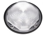 Lentilă LED rotundă silicon transparent neagră