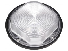 Lentilă LED rotundă silicon transparent neagră