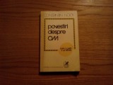 POVESTIRI DESPRE OM - Dupa o Carte a lui Hegel - Constantin Noica - 1980, 253 p