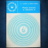 Pielea Animala si Utilizarile Ei - F.C. Platon, C. Ionescu-Boeru - Carte Zootehnie