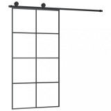 Cumpara ieftin Usa glisanta cu set feronerie 102,5x205 cm sticla ESG/aluminiu