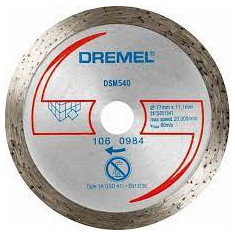 DREMEL Disc diamantat de taiere pentru faianta, 77mm