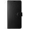 Husa tip carte cu stand Techsuit, aspect piele neagra, pentru Samsung Galaxy S25 Ultra