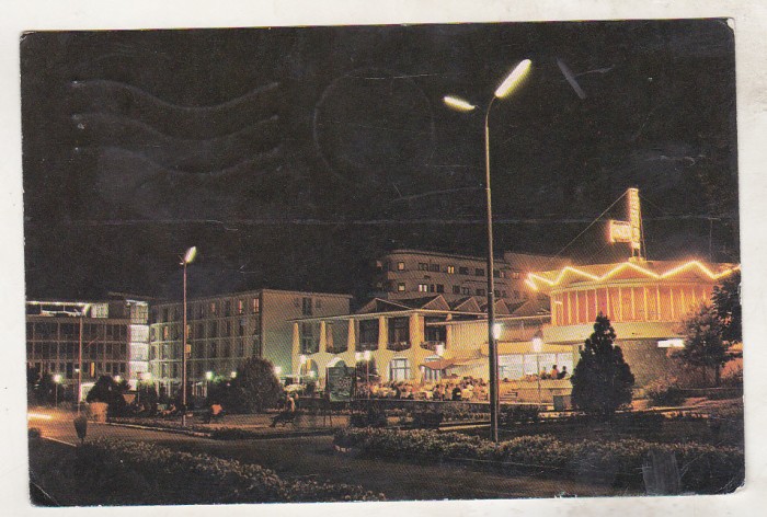 bnk cp Noaptea la Mangalia - Vedere - circulata