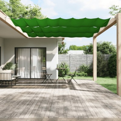 vidaXL Copertină verticală, verde deschis, 180x420 cm, țesătură Oxford foto