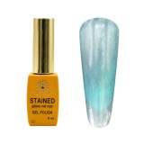 Oja semipermanenta Glass Cat Eyes, cu efect de vitraliu 8ml, 02