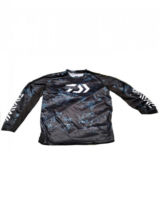 Bluza Daiwa D-Vec, Blue,Marime XXXL