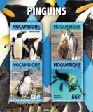 Cumpara ieftin MOZAMBIC 2016 - Pinguini /set complet MNH - colita+bloc ( 2 imagini )