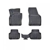 Covorase Auto Cauciuc Tip Tavita ALM VW Tiguan II 2016-2024 Negru. Presuri Interior Dedicate, Margine Inalta