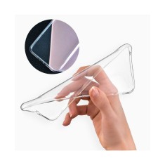 Husa Apple iPhone 15 Plus Clear Silicone Transparent