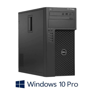 Workstation Dell Precision T1700, Quad Core E3-1270 v3, 16GB DDR3, Win 10 Pro foto