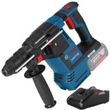 Bosch GBH 18V-26 + GAL 18V-40 - Rotopercutor SDS-Plus fara acumulatori Li-Ion 18 V - Ah 2.6 J + Incarcator acumulatori