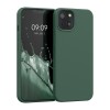 Husa Kwmobile pentru Apple iPhone 13, Silicon, Verde, 55948.169, Carcasa