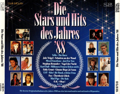 CD 2xCD Various &amp;lrm;&amp;ndash; Die Stars Und Hits Des Jahres &amp;#039;88 (VG++) foto