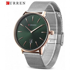 Ceas de mana barbati elegant - Curren - M8303SILVERV foto