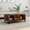 Gossi masuta de cafea, stejar fumuriu, 90x50x36,5 cm, lemn prelucrat