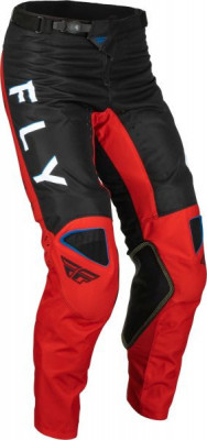 Pantaloni Off-Road Fly Racing Kinetic Kore, Negru/Rosu, Marime 34 foto