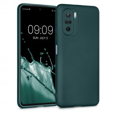 Husa pentru Xiaomi Mi 11i, Silicon, Verde, 54732.14