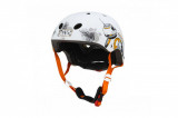 Skate helmet seven star wars 2 alb, Pegas