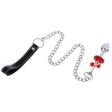 Set Dop Anal Large Ring My Bells Cristal Rosu si Lesa Mokko Toys