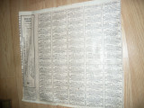 Obligatiune emisa de Primaria Orasului Bucuresti 1932 , Titlu de 100 lei