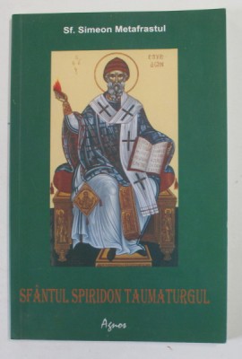 SFANTUL SPIRIDON TAUMATURGUL de SF. SIMEON METAFRASTUL , 2008 foto