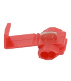 Conector rapid adaugare cablu max 1mm 4.5x20mm rosu, Oem