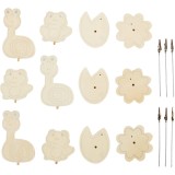 Set de creatie Notite animale, 6 buc, Haba