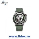 Smartwatch OnePlus Watch 4, 46mm, Procesor Qualcomm Snapdragon W5, Bluetooth, 2GB RAM, 32GB Flash, Ecran LTPO OLED, GPS, Wi-Fi, Wear OS Verde