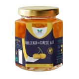 Dulceata de cirese albe cu indulcitor natural, 300g, Sweeteria