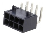 Conector cablu-placă soclu tată Mini-Fit Jr 4,2mm PIN 8 THT, MOLEX
